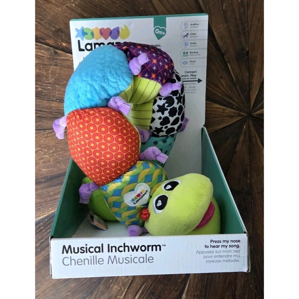Lamaze Musical Inchworm Baby Toy 0M+